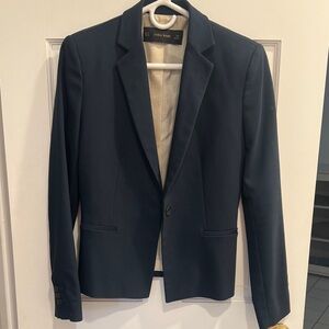 Zara Women's Dark Blue Blazer